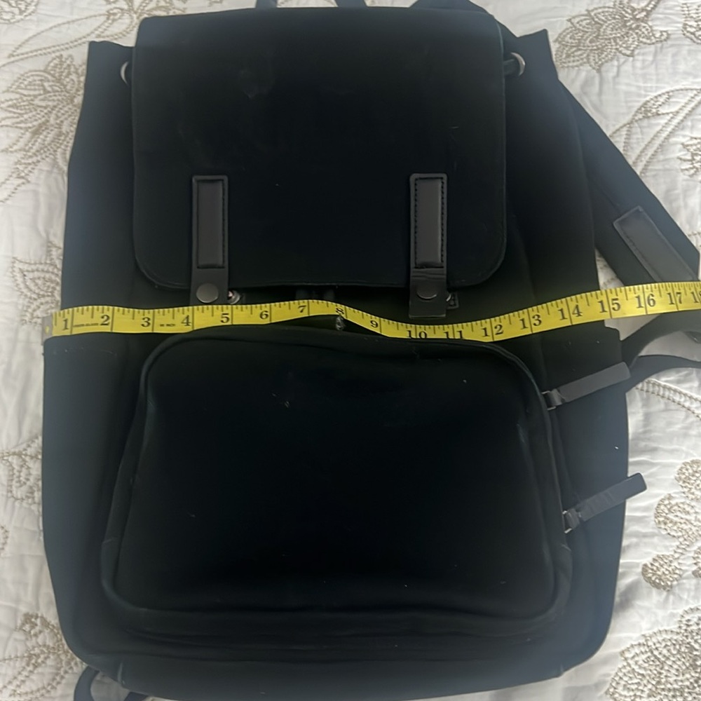 EVERLANE Black Canvas Backpack - Picture 10 of 10